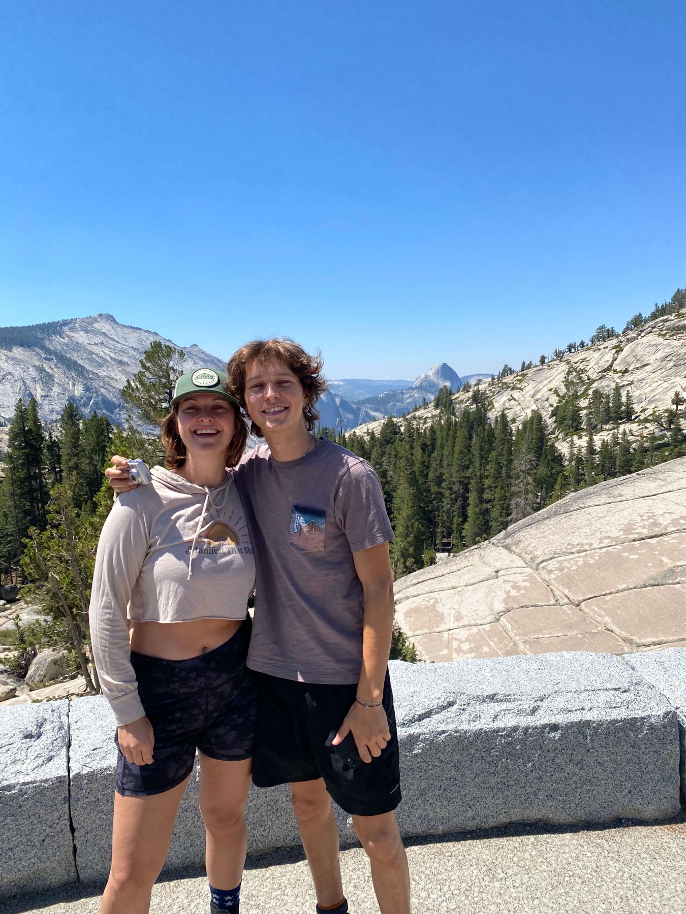My brother Eli and I at Yosemite National Park