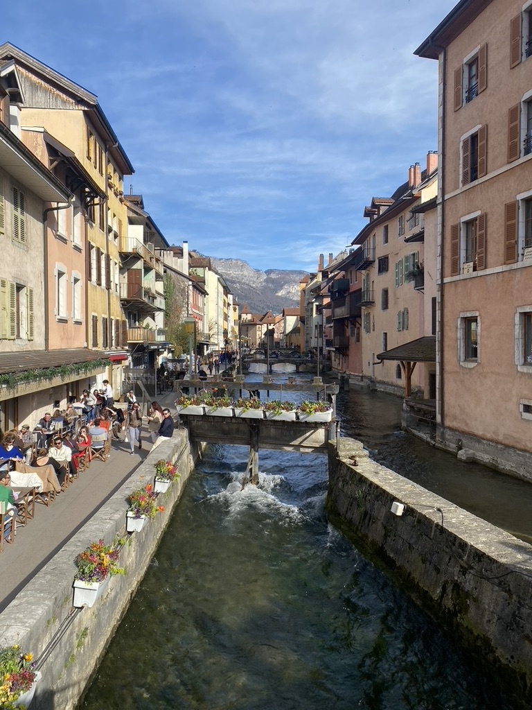 Old medieval town of Annecy, France